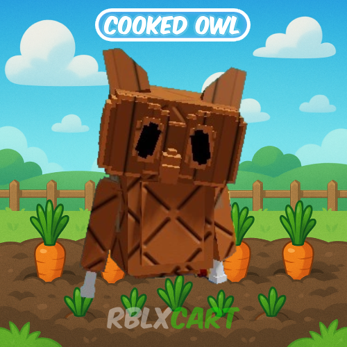 Grow a Garden Cooked Owl Pet