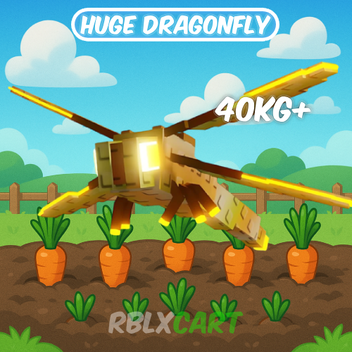 Grow a Garden Huge Dragonfly 40kg+ Pet