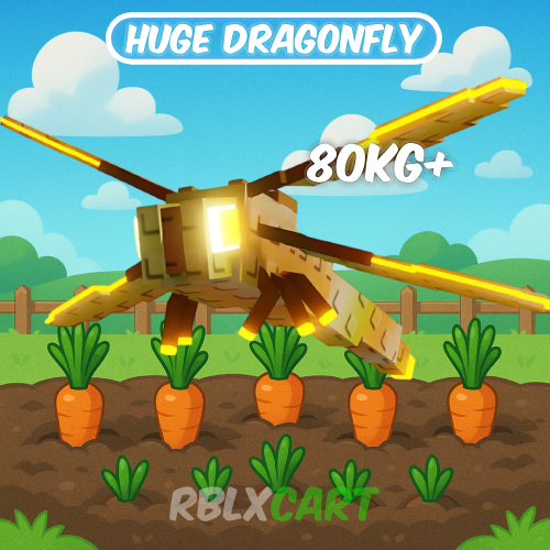 Grow a Garden Huge Dragonfly 80kg+ Pet