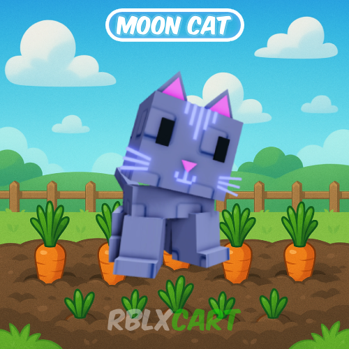 Grow a Garden Moon Cat Pet
