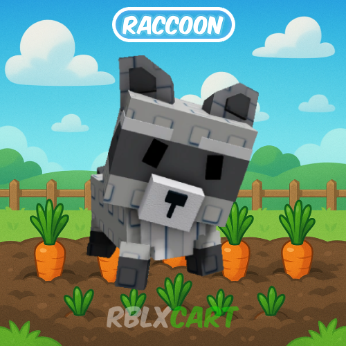 Grow A Garden Raccoon Pet