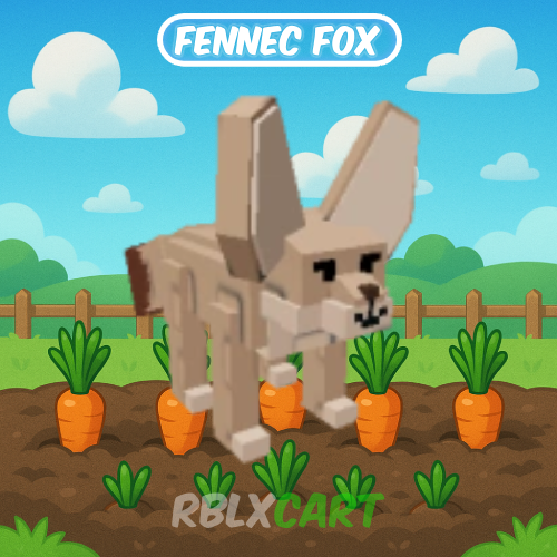 Grow A Garden Fennec Fox Pet